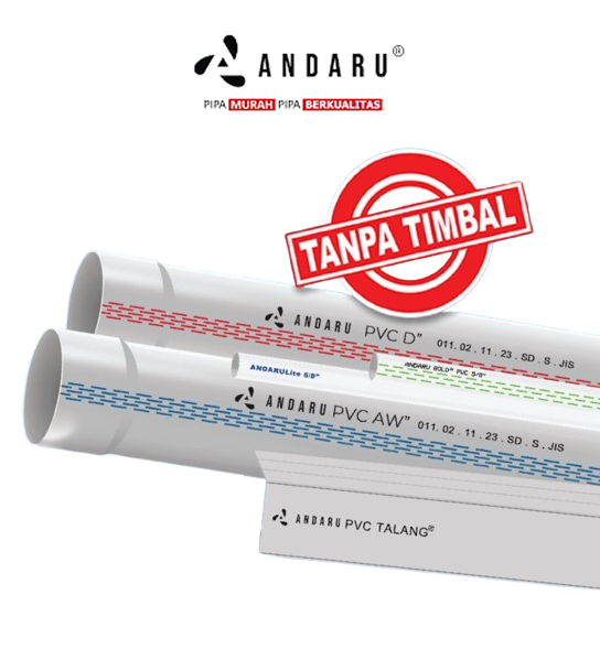 Pipa Andaru PVC AW & D